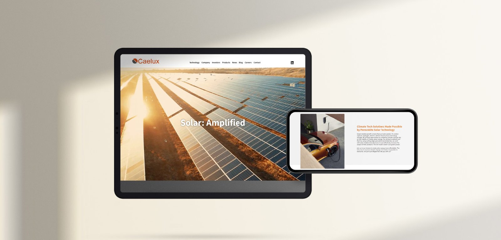 Costello Creative Group Elevates Caelux’s Brand with New Website Launch